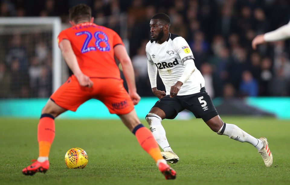  Fikayo Tomori has been excellent for Derby County this season