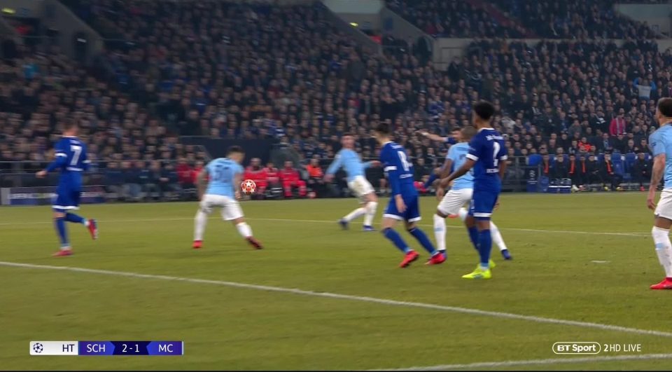  Man City were stunned by the spot-kick verdict against Nicolas Otamendi - - enabling Nabil Bentaleb to bag the first of his two penalties