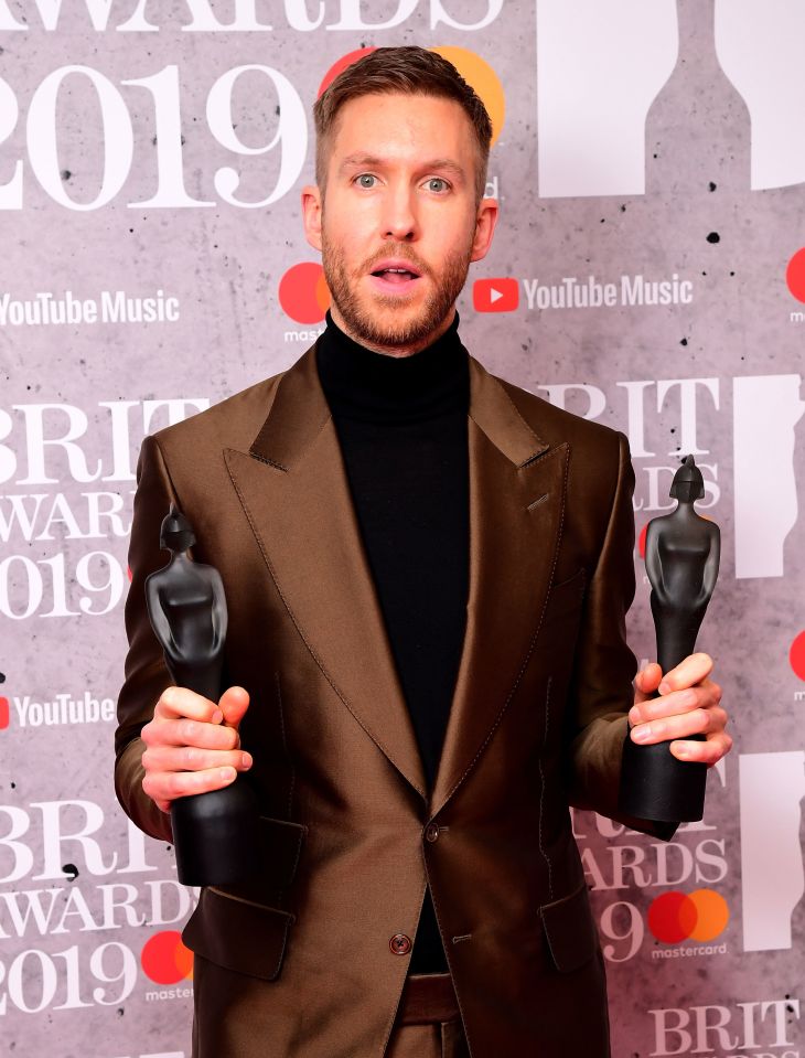  Calvin scooped two Brit Awards in 2019