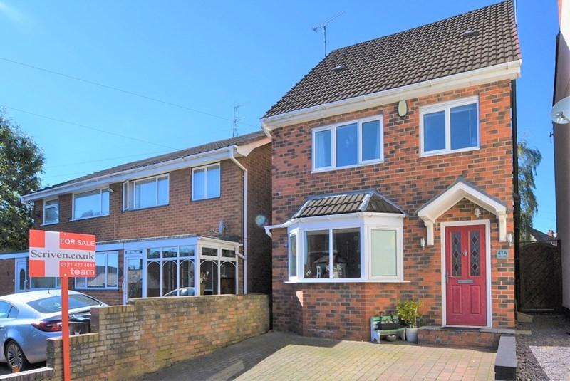  This immaculate three-bed detached home is on High Street in Quinton, Birmingham