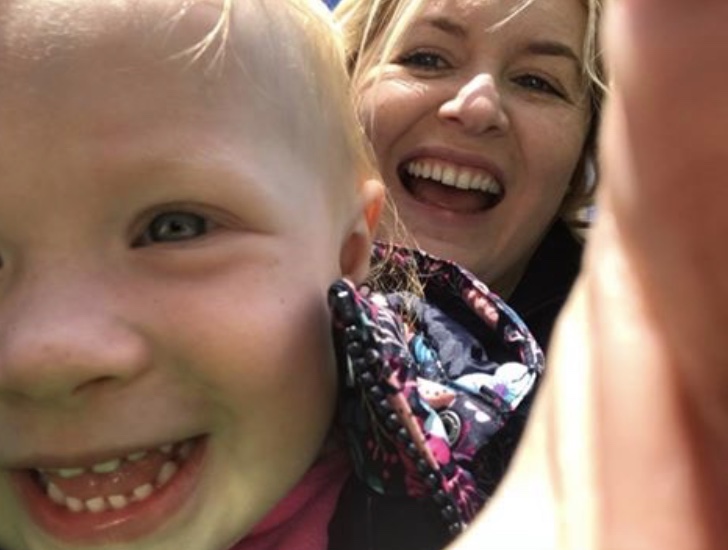  Naomi has been left with a brain tumour and epilepsy as a consequence of her illness