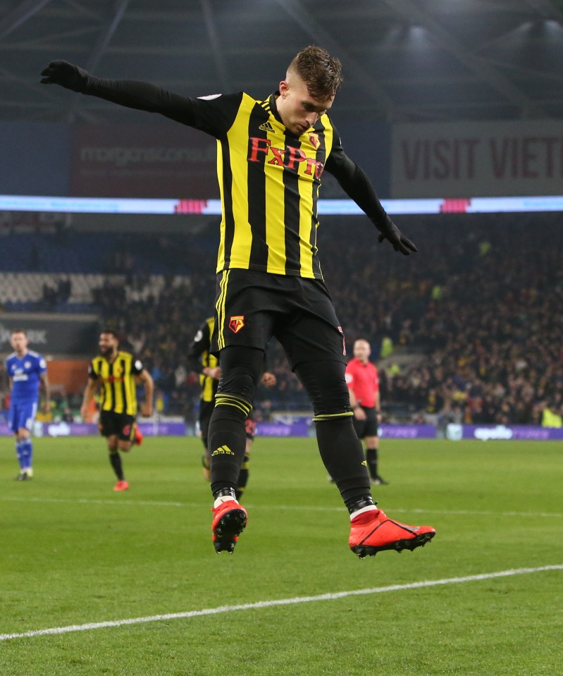 Gerard Deulofeu scored a fine hat-trick as Watford thumped Cardiff in the Premier League