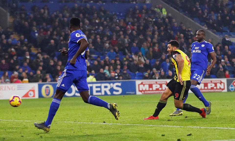 Deeney bagged his side's fourth and fifth goals in the closing stages