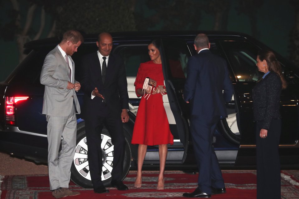  Meghan and Harry were taken to the capital Rabat to meet the Crown Prince