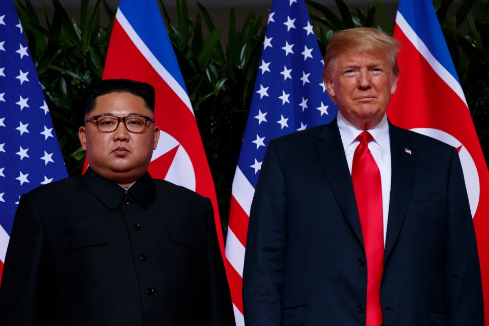  Trump and Kim had their first historic meeting in Singapore last year