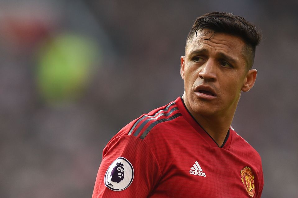  Alexis Sanchez is braced for his first United start in three weeks