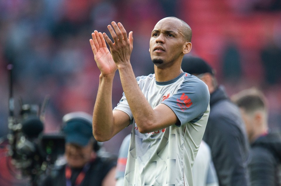  Fabinho has started the most games in the league this season without tasting defeat (13)