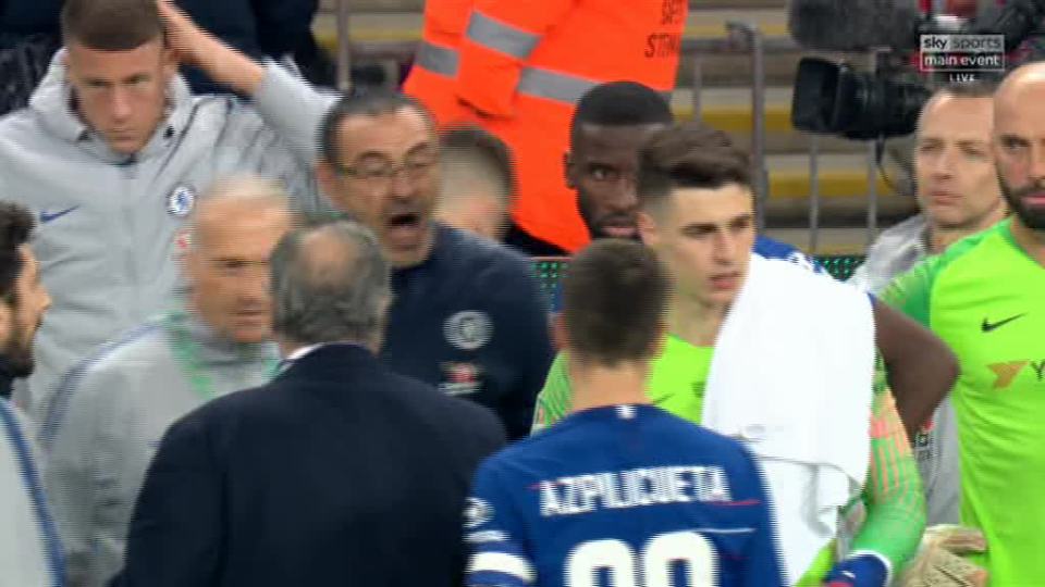  Maurizio Sarri was absolutely furious with the incident