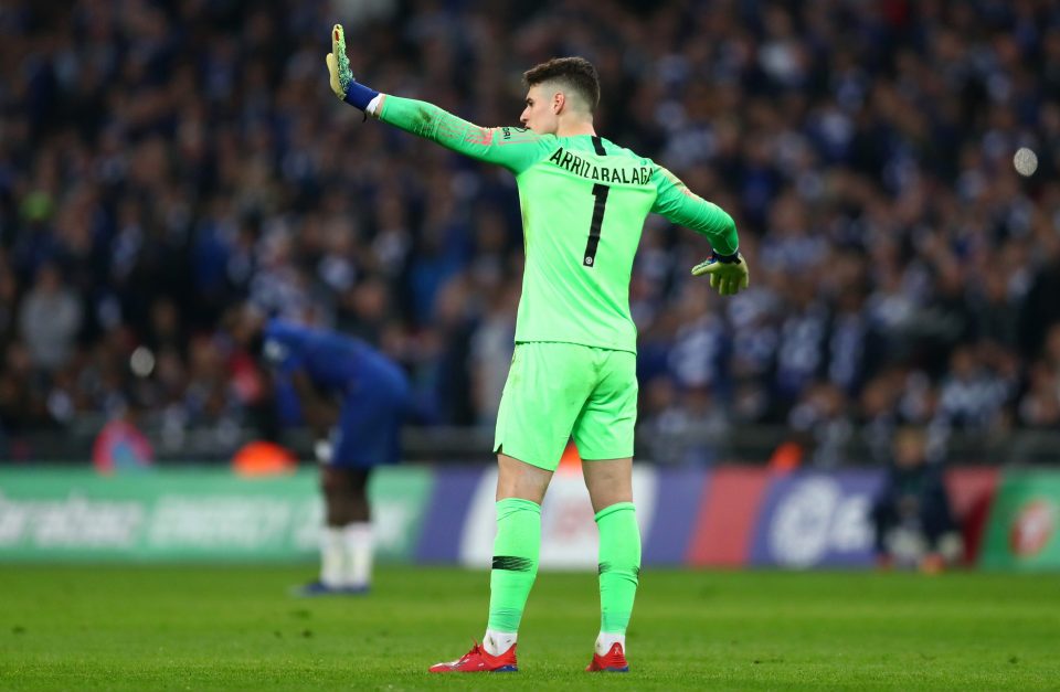  Chelsea fans want Kepa 'sold' after he refused to be subbed off in the Carabao Cup final