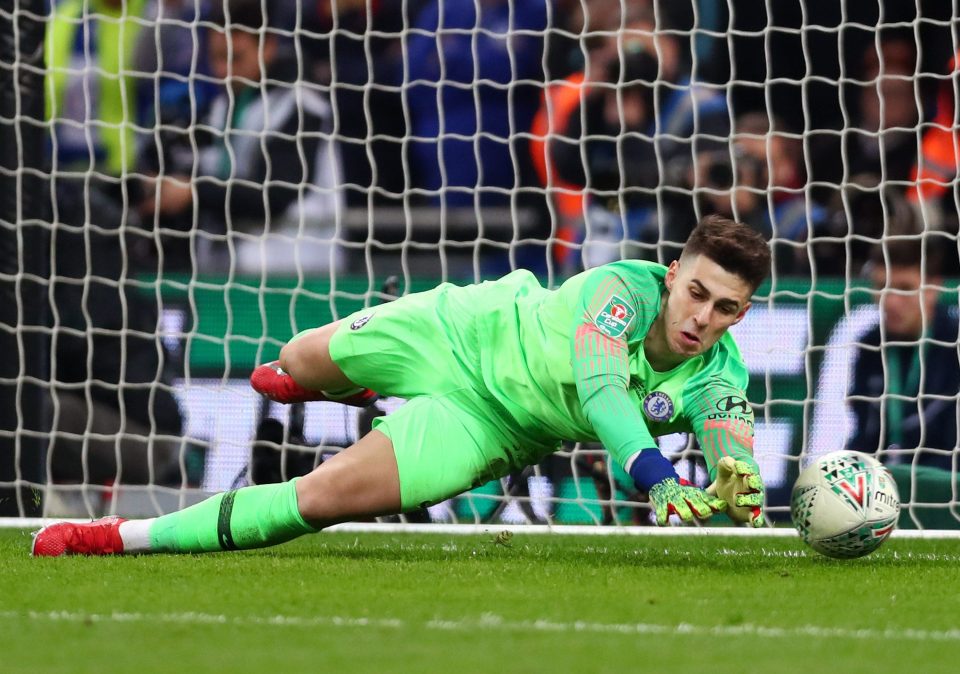  Kepa failed to become the penalty hero as Man City ran out winners