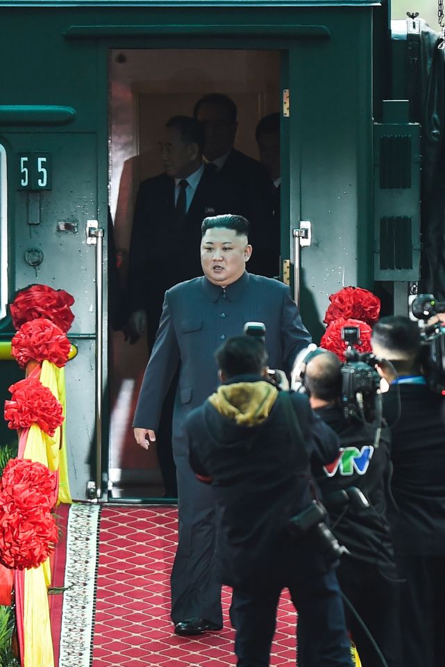  North Korean dictator Kim Jong-un arrives in Vietnam on an armoured train