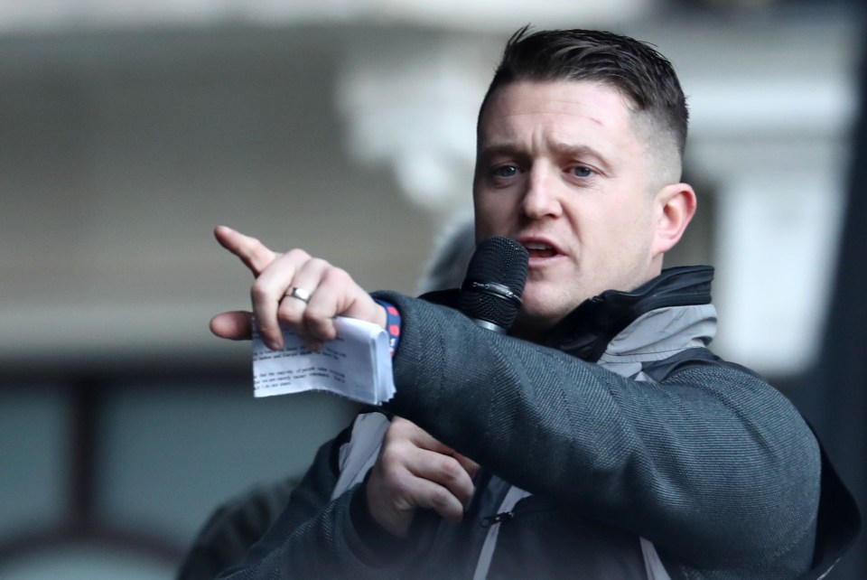  Tommy Robinson has been banned from Facebook and Instagram