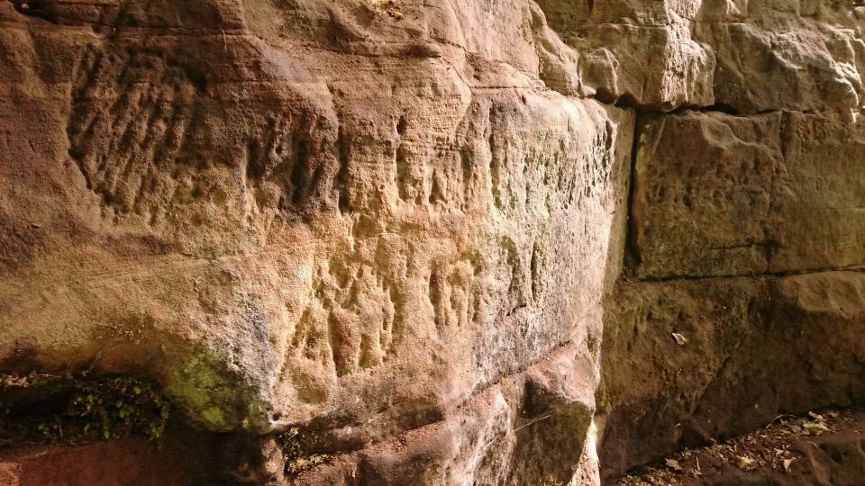  The graffiti was first found in the 18th century