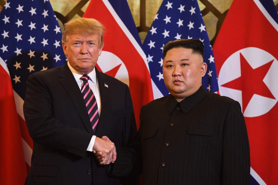  The president met North Korea's Kim Jong-un for the second time