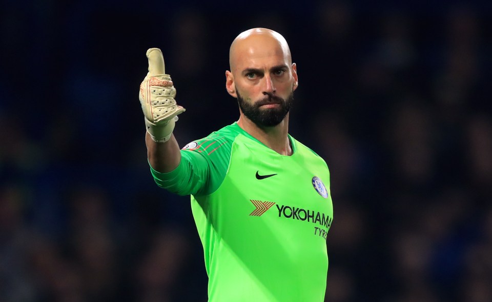  Willy Caballero made his first league start after Kepa was dropped for his refusal to be subbed in the Carabao  Cup Final