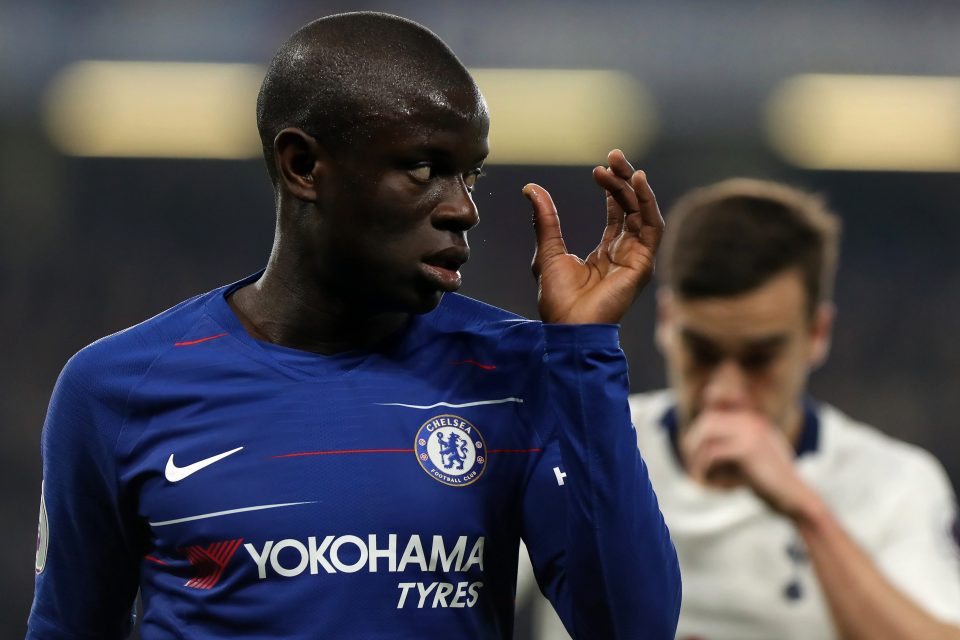  Kante worked tirelessly all night at Stamford Bridge with the Frenchman the workhouse of Chelsea's midfield