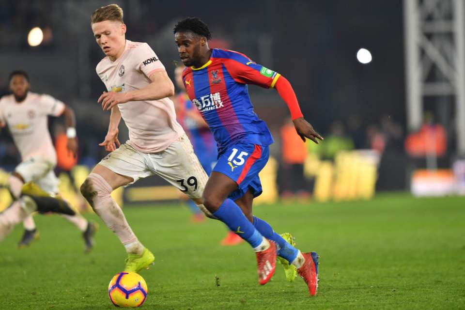  Scott McTominay was less impressive away to Palace than at home to leaders Liverpool