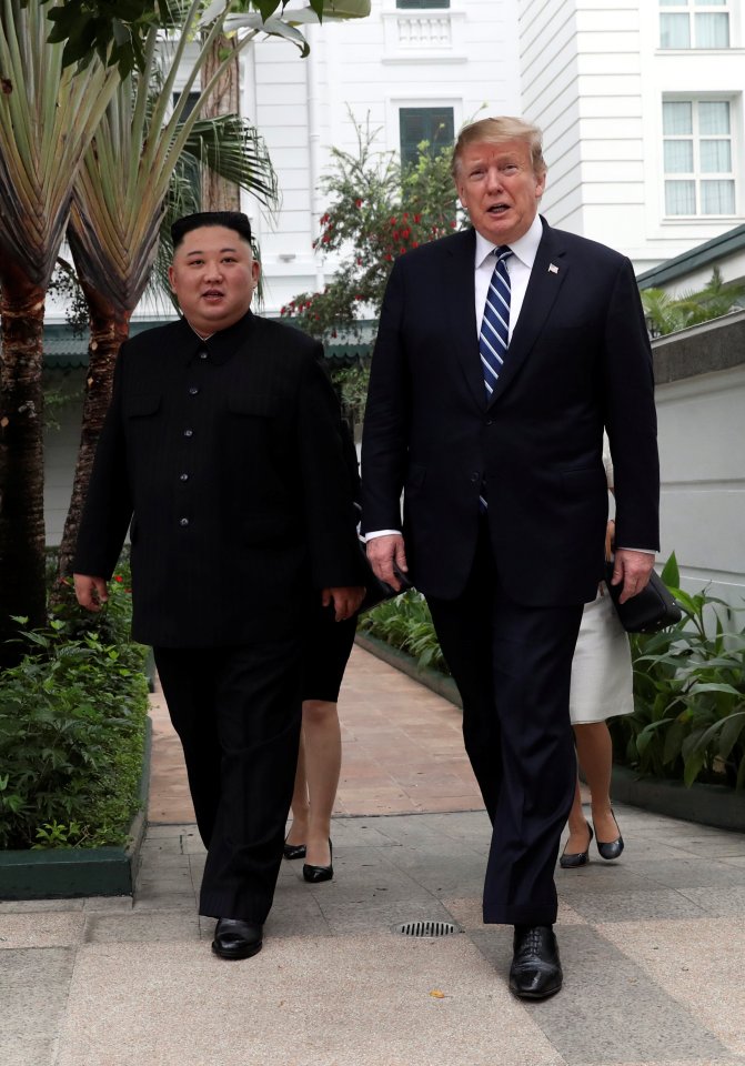  Talks between US President Trump and Kim Jong-un broke down in Hanoi, Vietnam