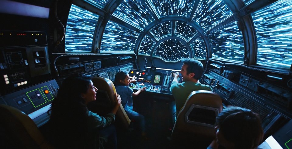  The Millennium Falcon ride will let guests enter the iconic ride