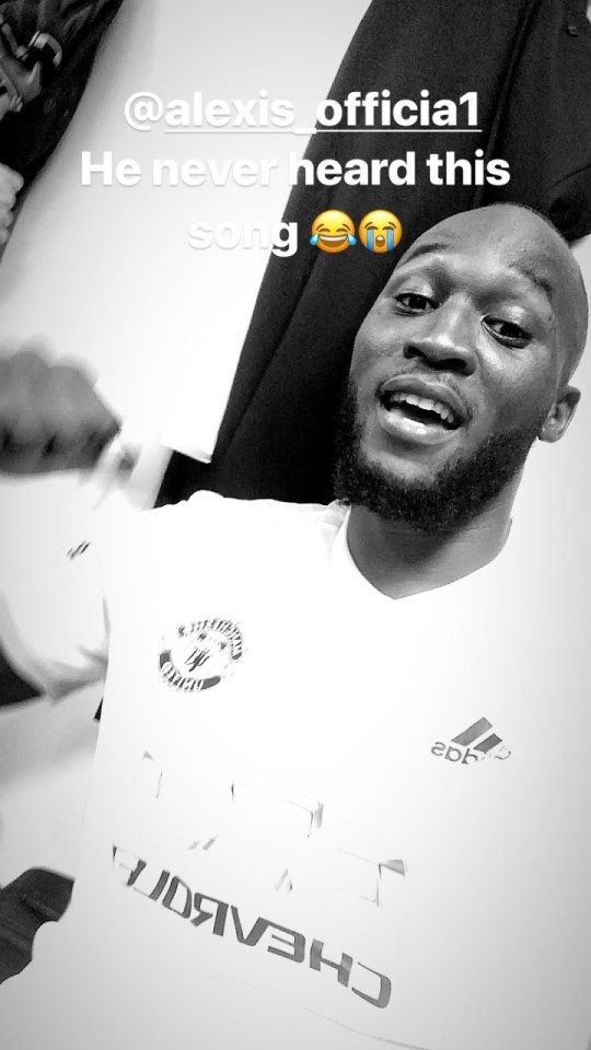  Romelu Lukaku celebrated his brace with some early 2000s R&B