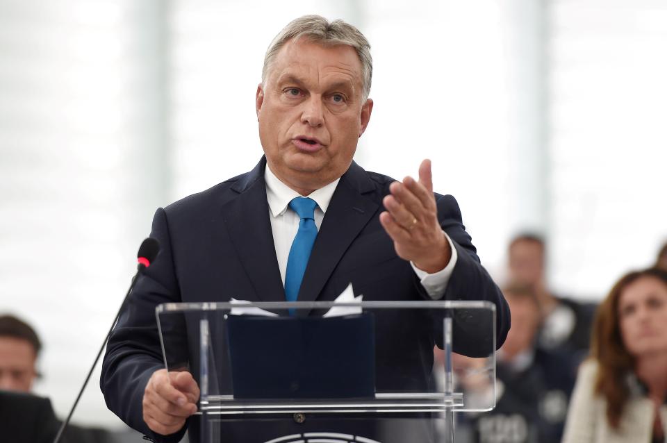  Hungarian premier Viktor Orban spoke of compromise and the need for a 'fair Brexit'