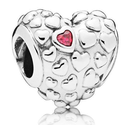  Show your mother she's one in a million with this affectionate charm in sterling silver from Pandora