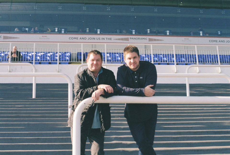  Colin Stokes (left) and his son James Stokes (right)