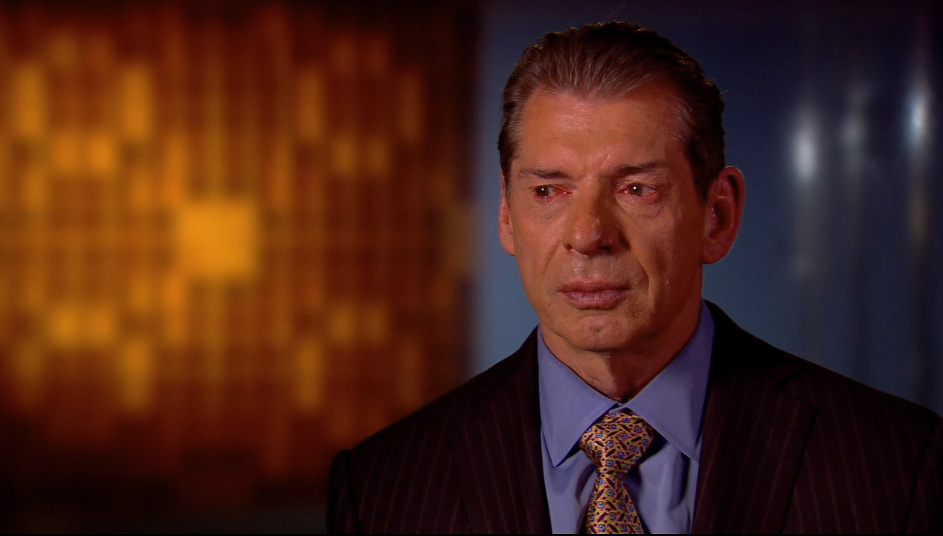  WWE owner Vince McMahon was reduced to tears an epic match in 2004