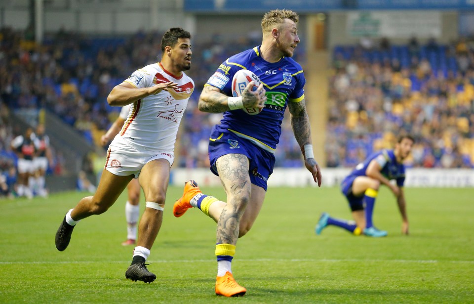 Charnley is aiming to land silverware with Warrington this year – and break his fishing record