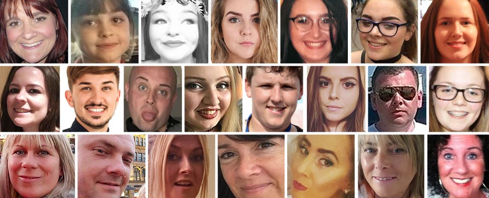  The 22 innocent victims of the 2017 Manchester Arena Bombing