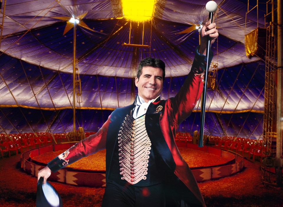  Here's our mock-up of the music mogul as Hugh Jackman's ringmaster