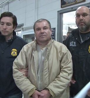  Newly released footage of the 2017 extradition shows El Chapo looking stunned as he is handed over to US authorities