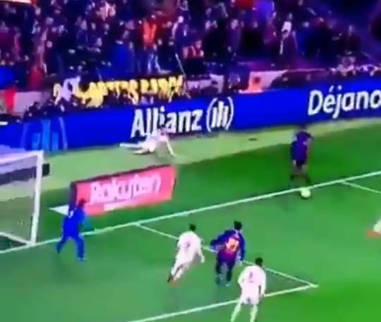  Sergio Ramos watched from a distance as the match continued without him