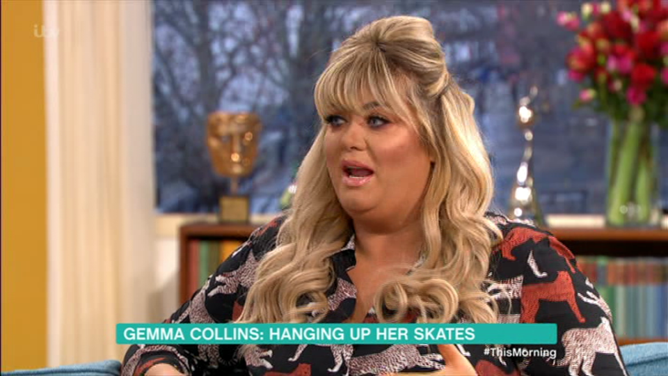  Gemma Collins revealed she's lost a staggering 2.5stone in weight during her time on Dancing On Ice and admits Jason Gardiner's 'bodyshaming' comments left her embarrassed