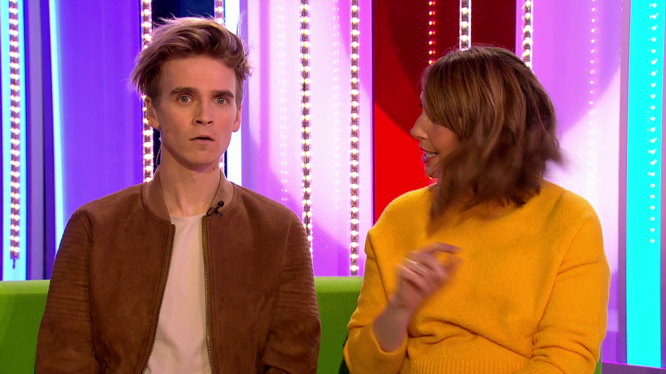  Joe Sugg sparked engagement rumours on the One Show