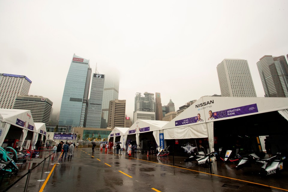  Rainfall in Hong Kong means Formula E is set for its first wet race