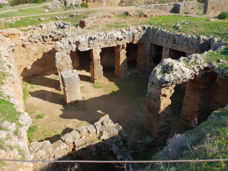  The fourth-century crypts were first excavated in the Seventies and since then more have discovered