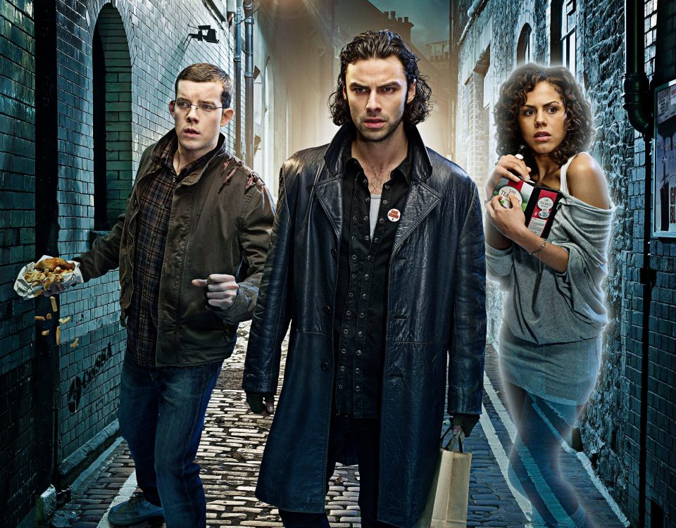  Russell starred in Being Human alongside Aidan Turner