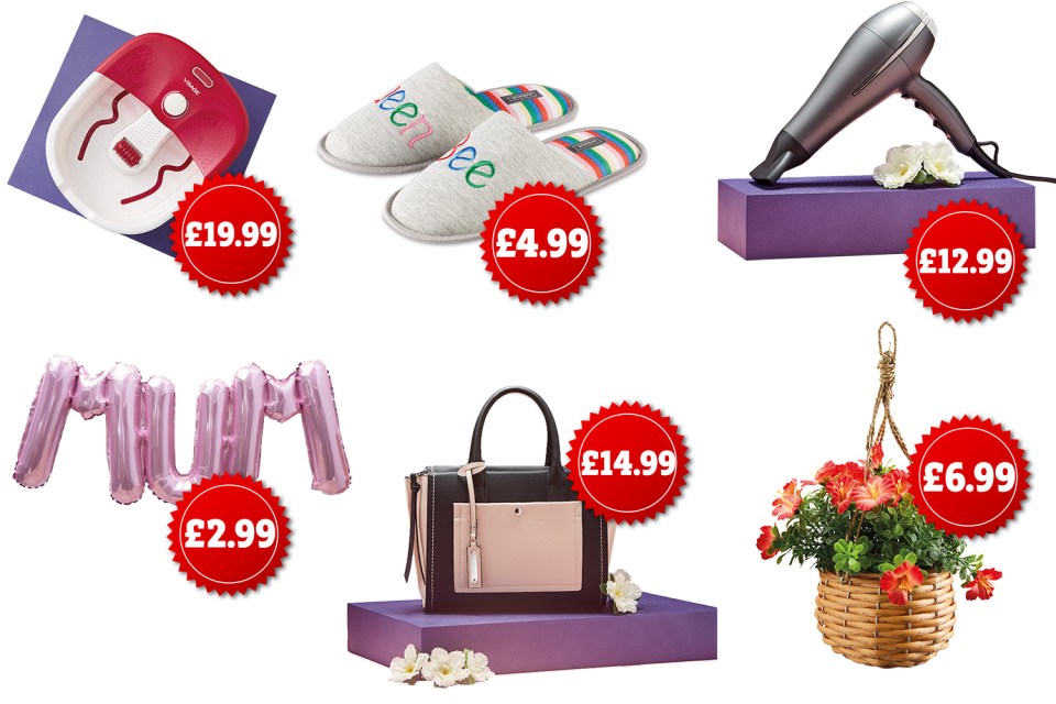  Aldi's launching a Mother's Day gift range online this Sunday and in stores next week