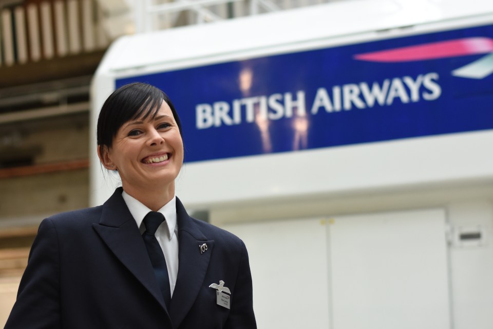  Helen Geering is a pilot for British Airways