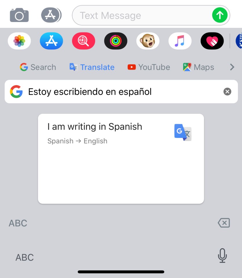  The Gboard keyboard can translate to and from foreign languages quickly