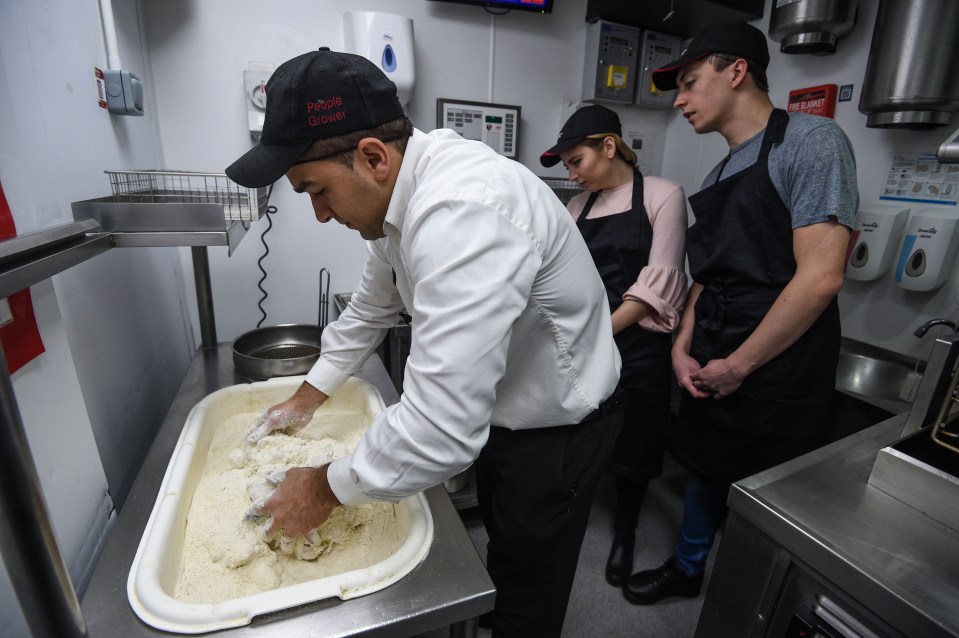  Customers will get to coat their chicken in the secret blend of KFC spices - but won't learn what's in the mix