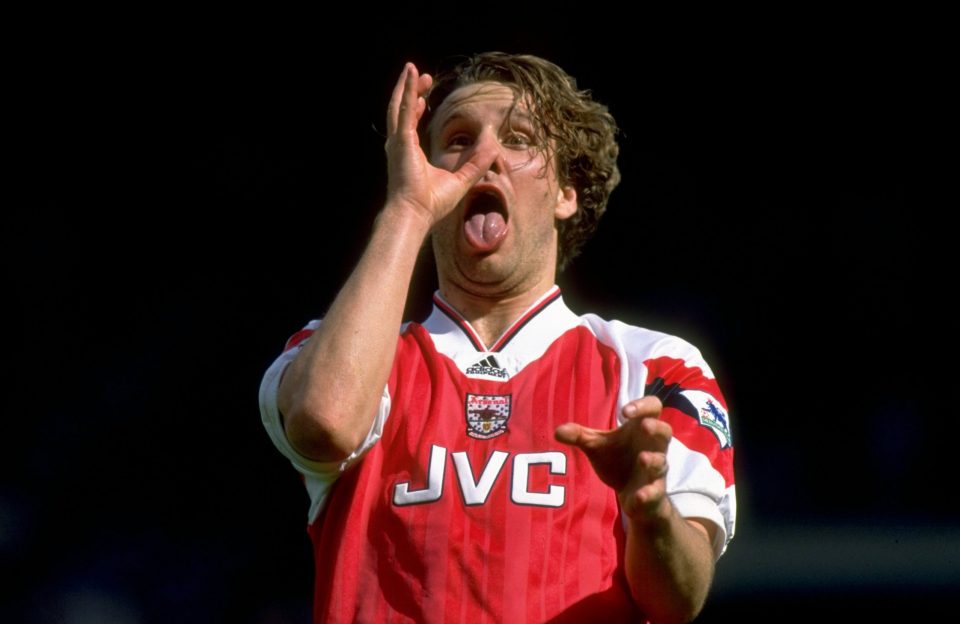  The Arsenal midfielder lost millions of pounds to his gambling and partying habits during the 1990s