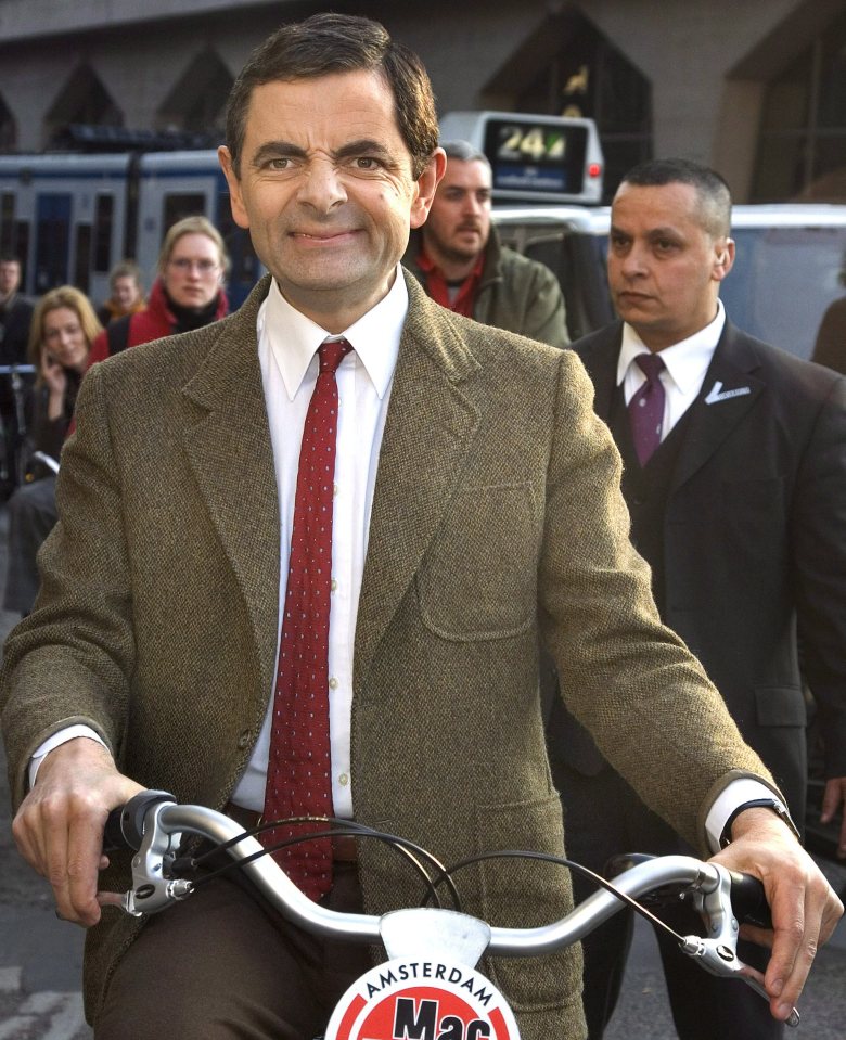  Rowan Atkinson is famous for his comedy roles in Mr Bean, Johnny English and Blackadder