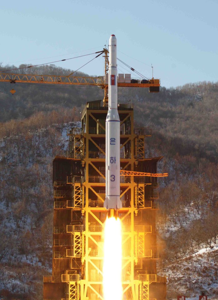  North Korea has been conducting what it claims are satellite launches at the site which experts say are actually missile tests