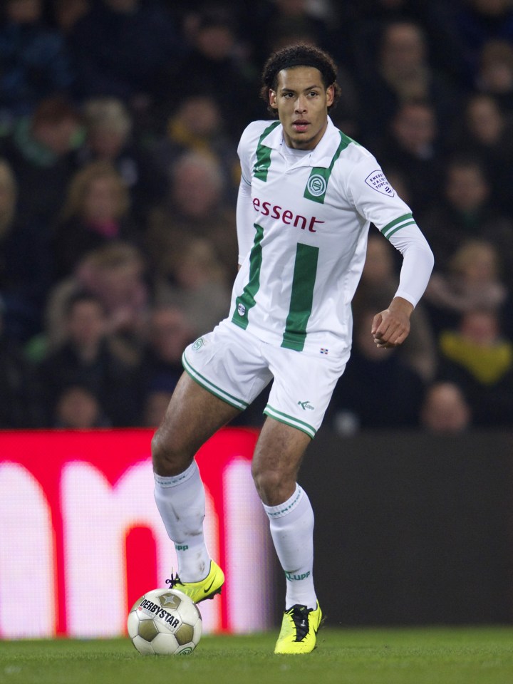  Van Dijk was playing for Groningen at the time of his near-death experience