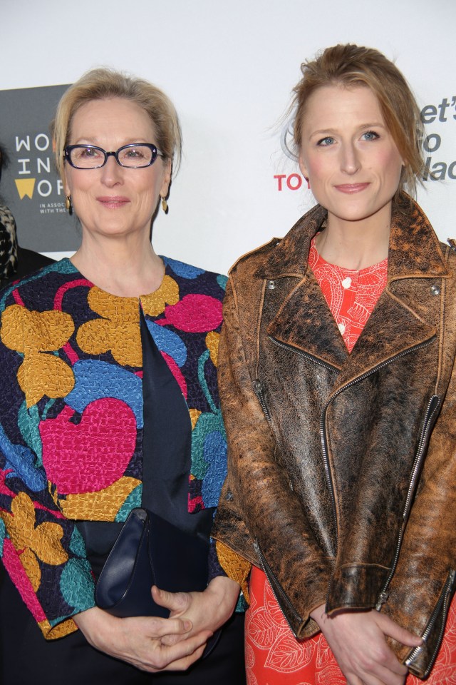  Mamie Gummer has given birth to her first child and mum Meryl Streep's first grandchild