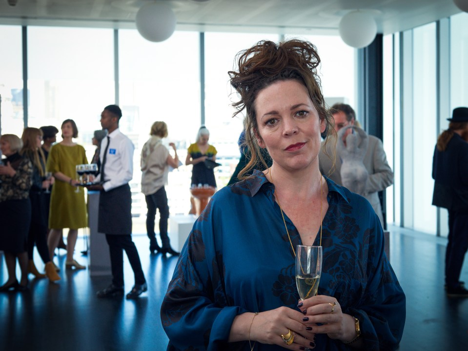 Olivia Colman plays her father's new wife and her Godmother in the series