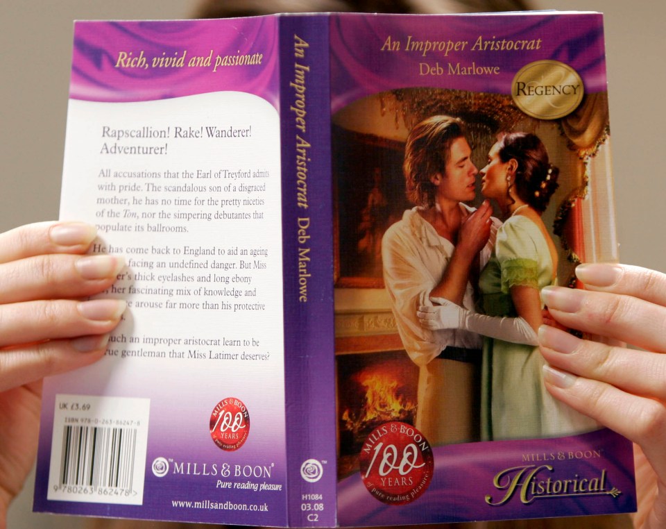  100 new Mills & Boon books are published a month