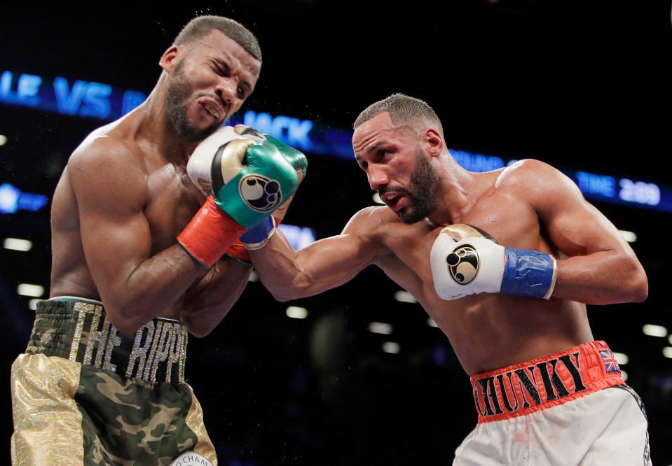  Jack and DeGale fought in a super-middleweight unification bout in New York